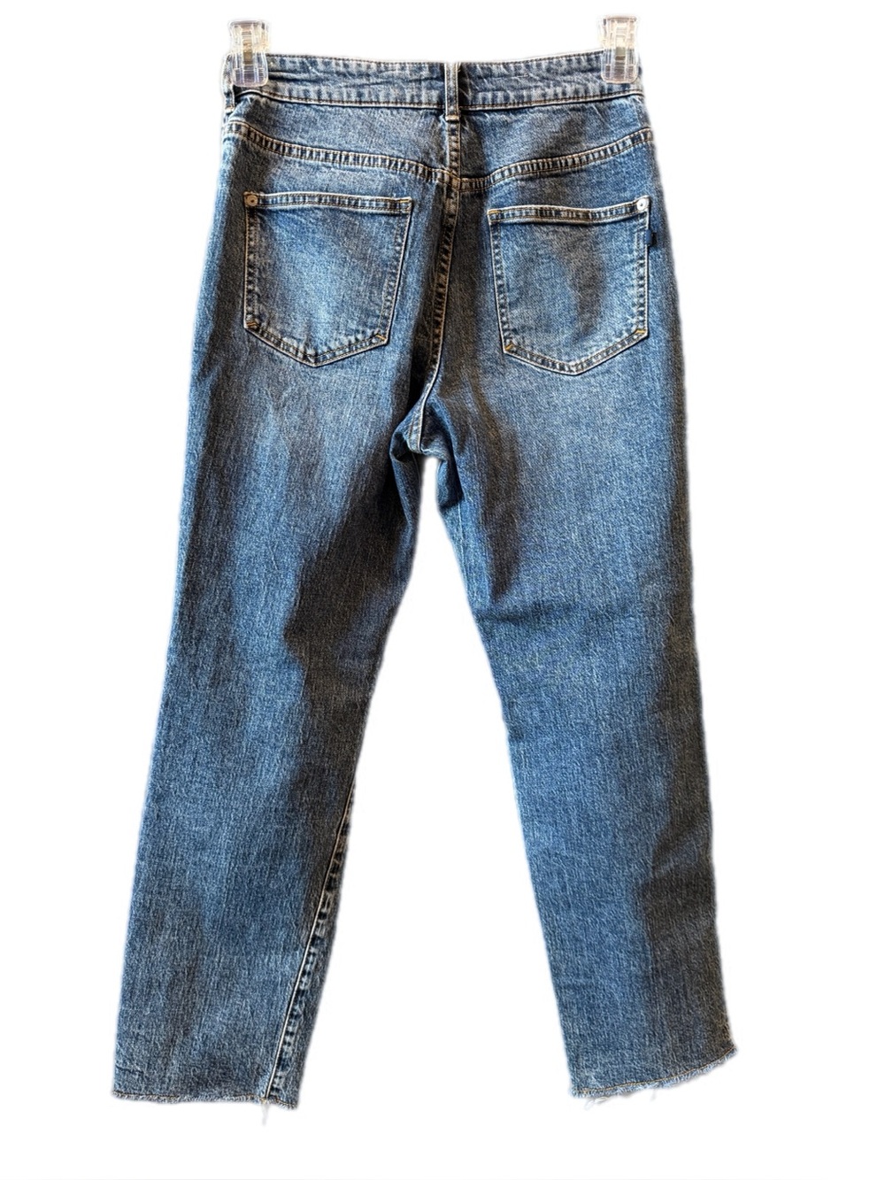 Pilcro Vintage Straight Distressed Blue High-Rise jeans size 29 like new - Picture 3 of 15